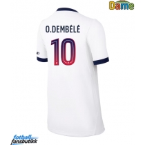 Paris Saint-Germain Ousmane Dembele #10 Bortedrakt Dame 2026-27 Kortermet